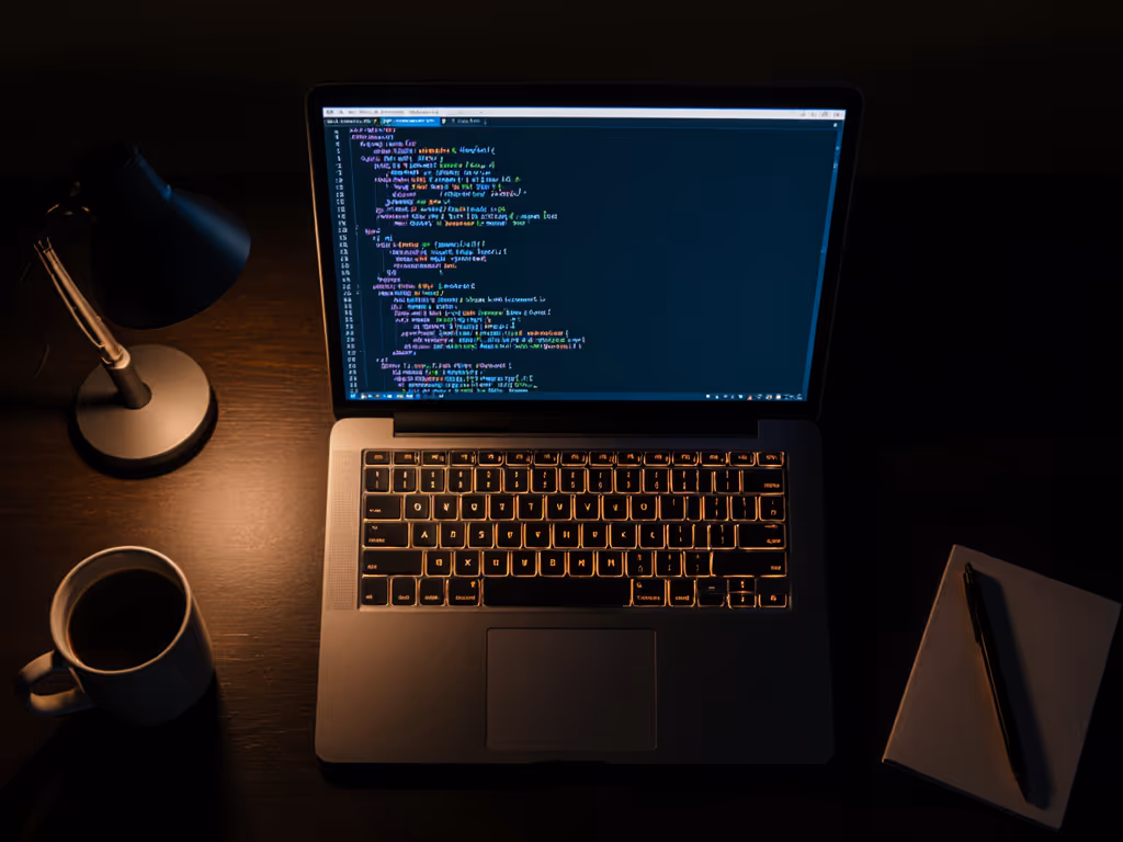 workspace_showing_dark_mode_keyboard_lighting_in_low-light_coding_environment