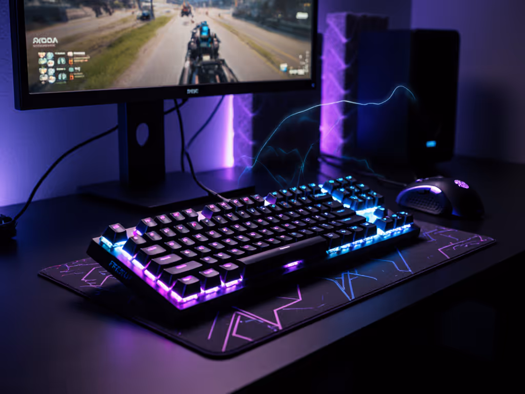 Keyboard Acoustics Impact on Gaming Focus: Tested