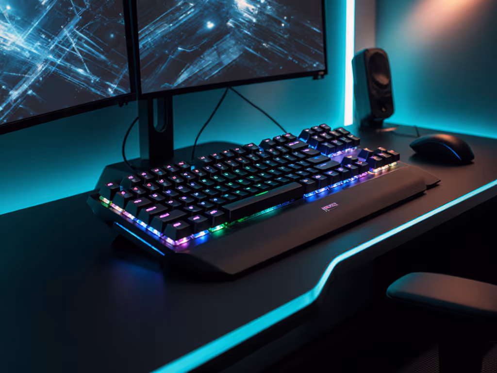 Adaptive Gaming Keyboards: Lower Latency, Less Fatigue