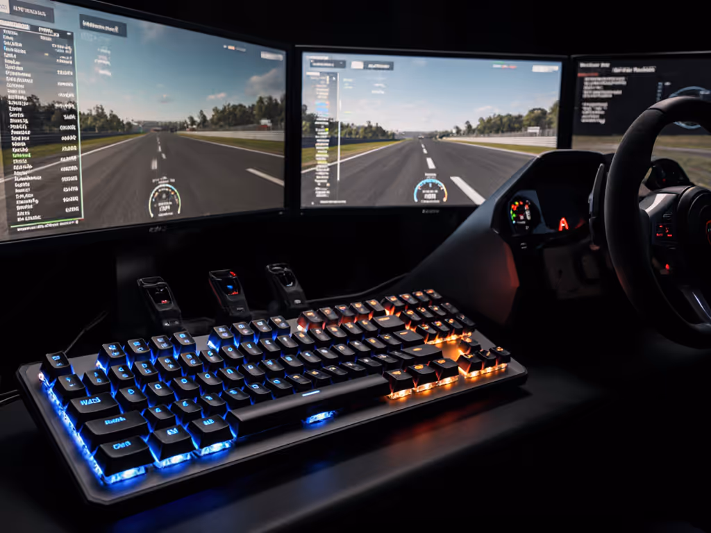 Proven Sim Racing Keyboards for Precision Throttle Control